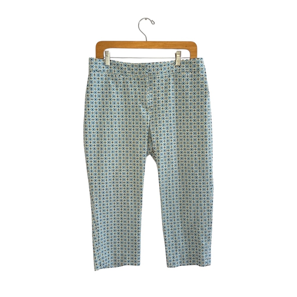 Talbots Petite Curvy Floral Capris